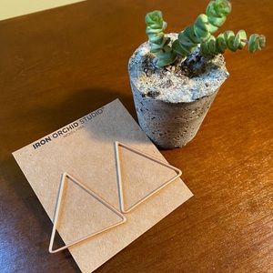 Triangle Earrings